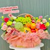 Giỏ trái cây hoa tươi-cn02