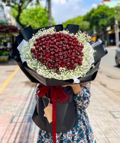 Bó hoa cherry-cn02