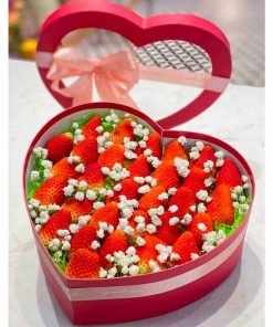 Hộp dâu trái tim xinh đẹp-cn21