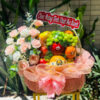 Lẵng trái cây hoa tươi-CN40